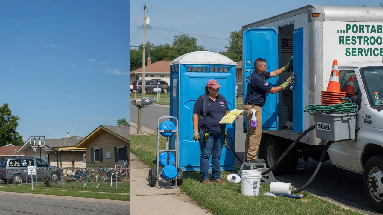 Portable Toilet Rental in Delhi, LA near me
